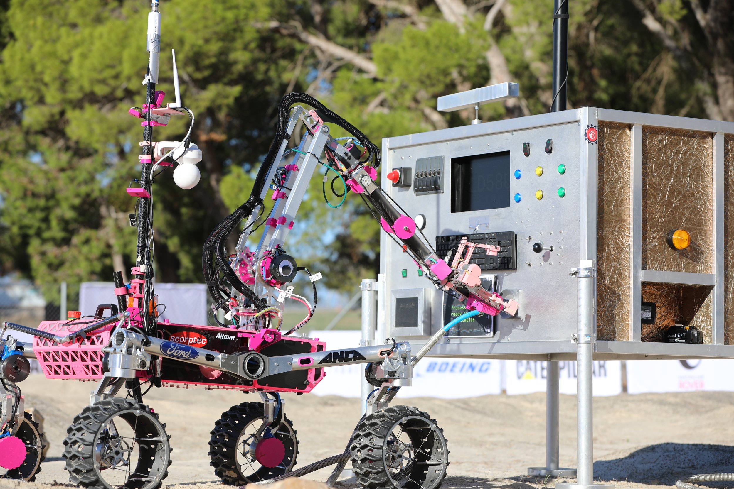 Monash Nova Rover at the Australian Rover Challenge