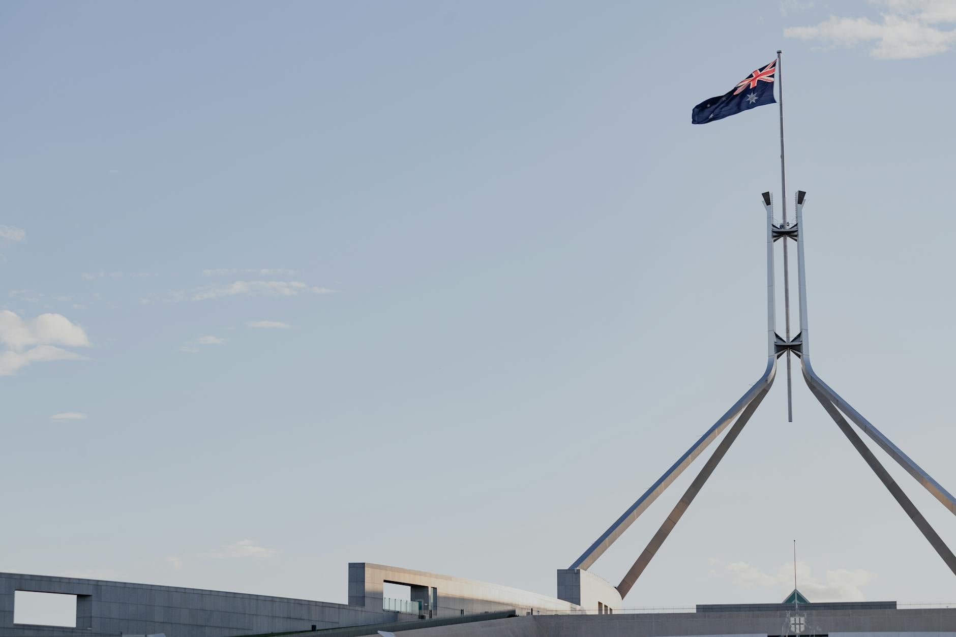 Parliament House in Canberra as federal startup support settings come under review.