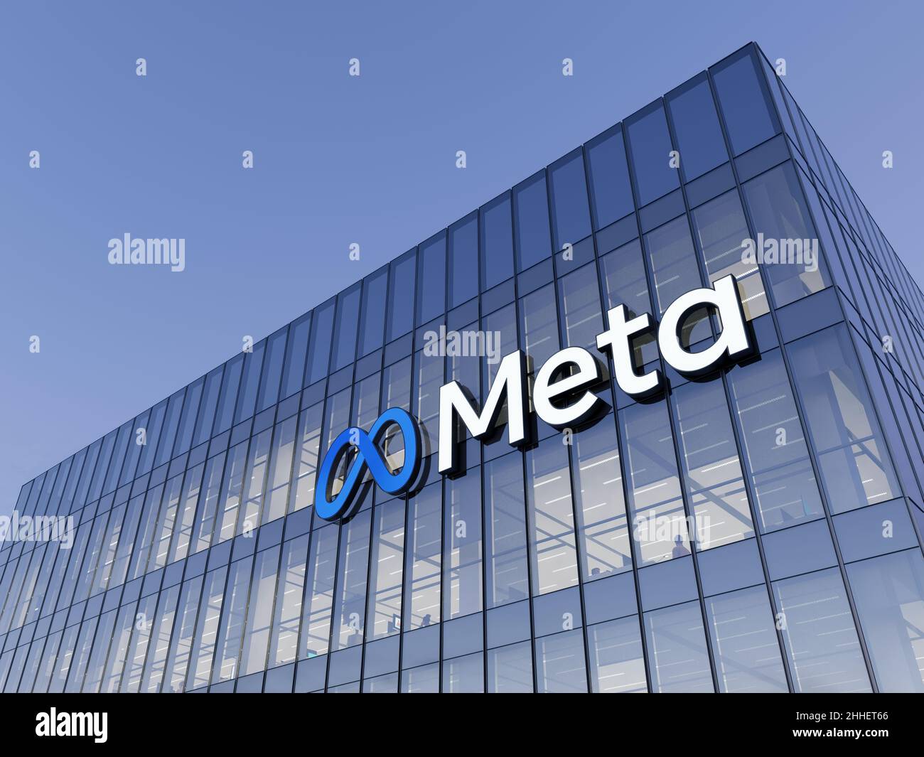 Meta sign outside the company's Menlo Park headquarters