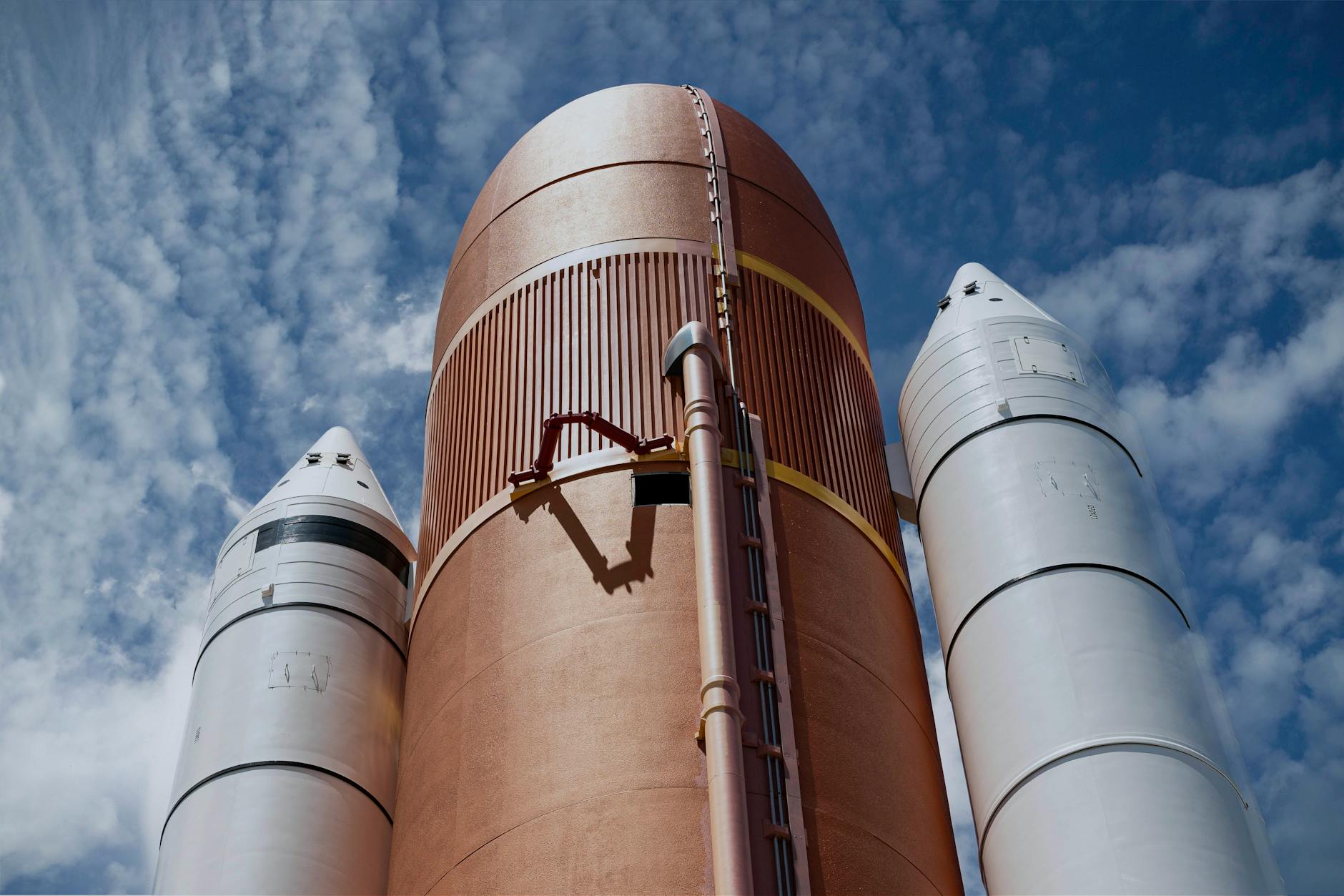 Gilmour Space rocket on launch pad at Bowen, Queensland