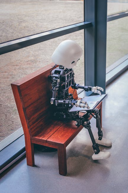 Humanoid robot used to illustrate WIRobotics' Series B funding announcement