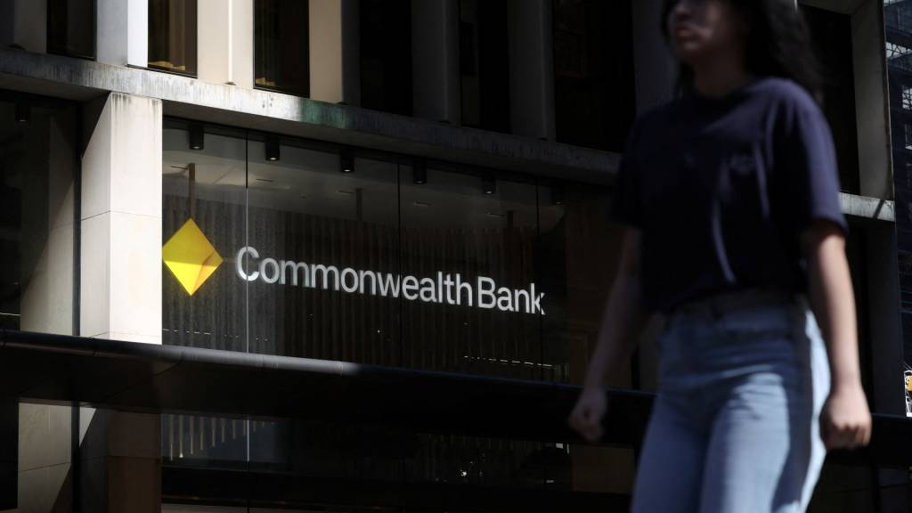 Commonwealth Bank branch sign