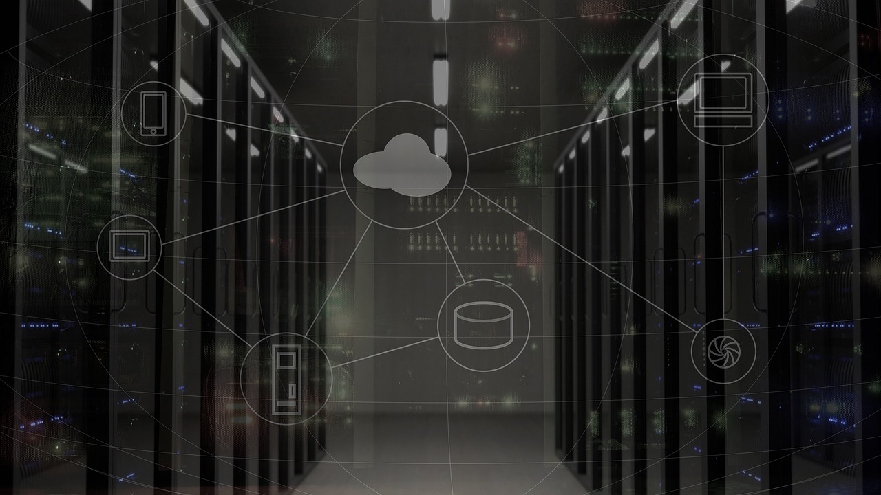 Illustration of networked servers and cloud infrastructure, reflecting the economics behind AI model pricing.