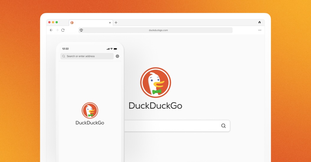 DuckDuckGo app promotional image