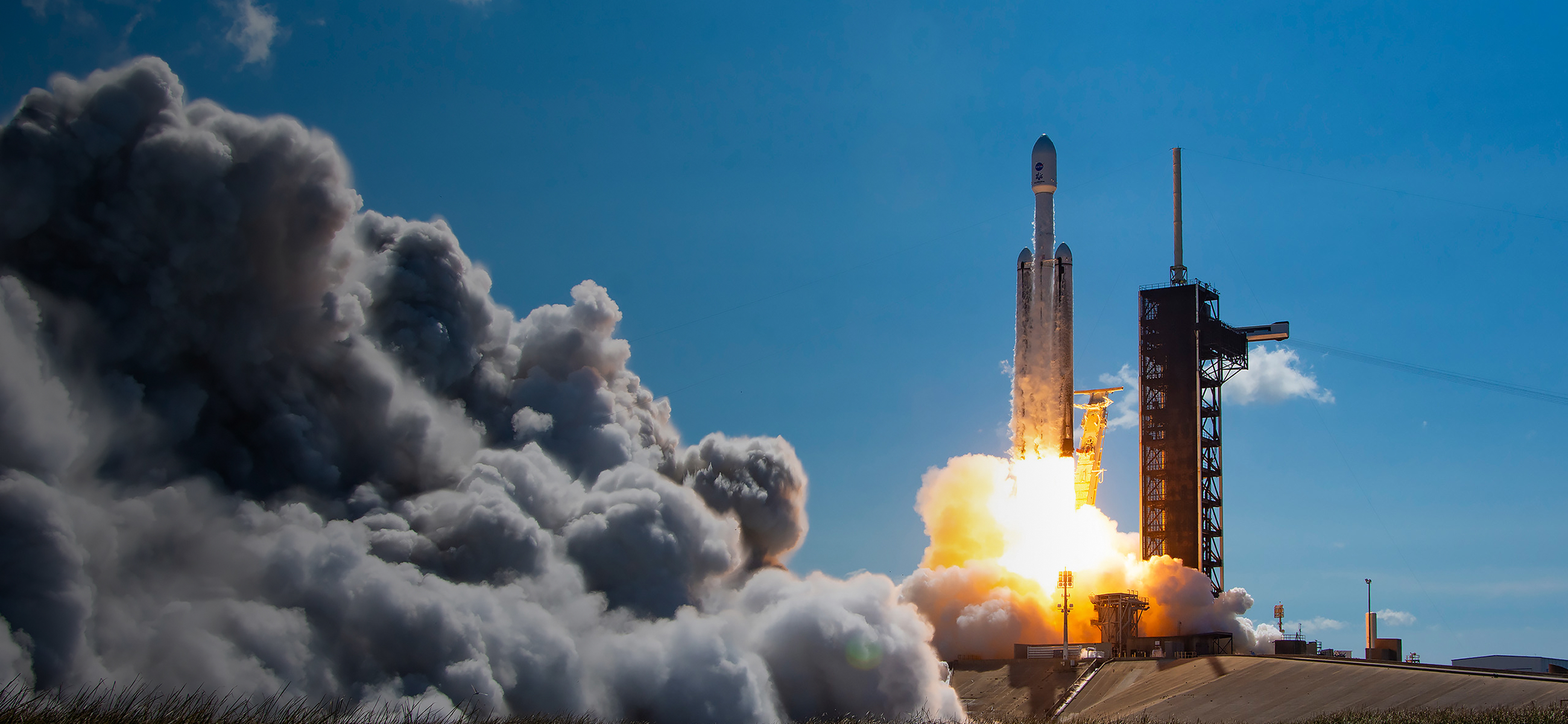 SpaceX launch pad at Kennedy Space Center
