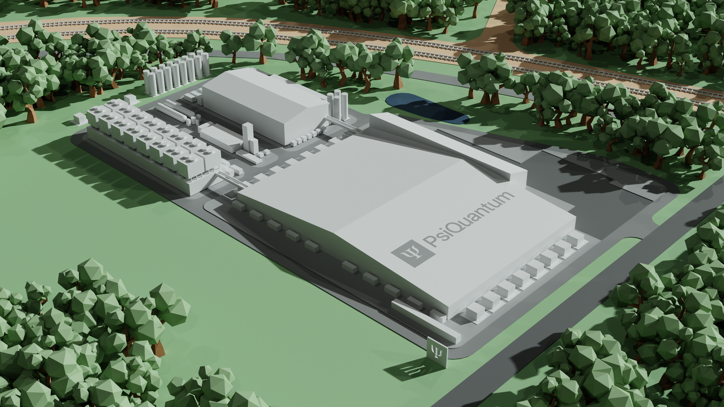 PsiQuantum's Moreton Bay Central construction site in Queensland