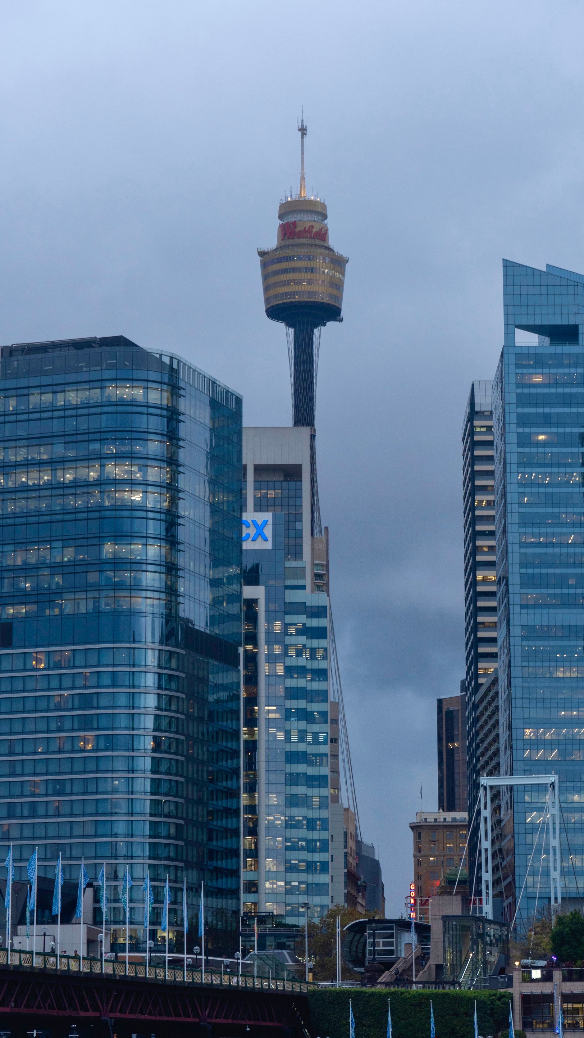 Origin Energy logo at headquarters in Sydney